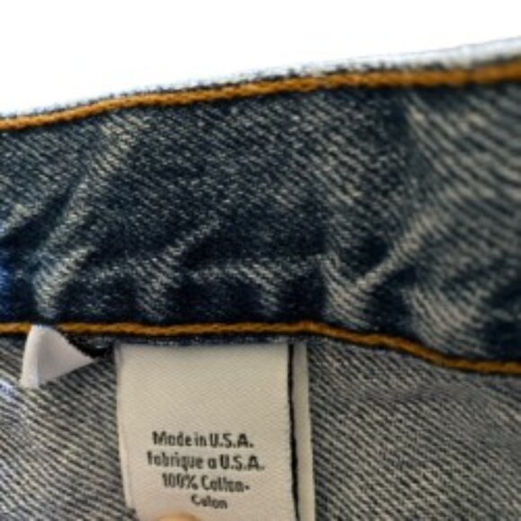 Calvin Klein Low Rider Jeans in Double Stone Wash 8 - Picture 5 of 5